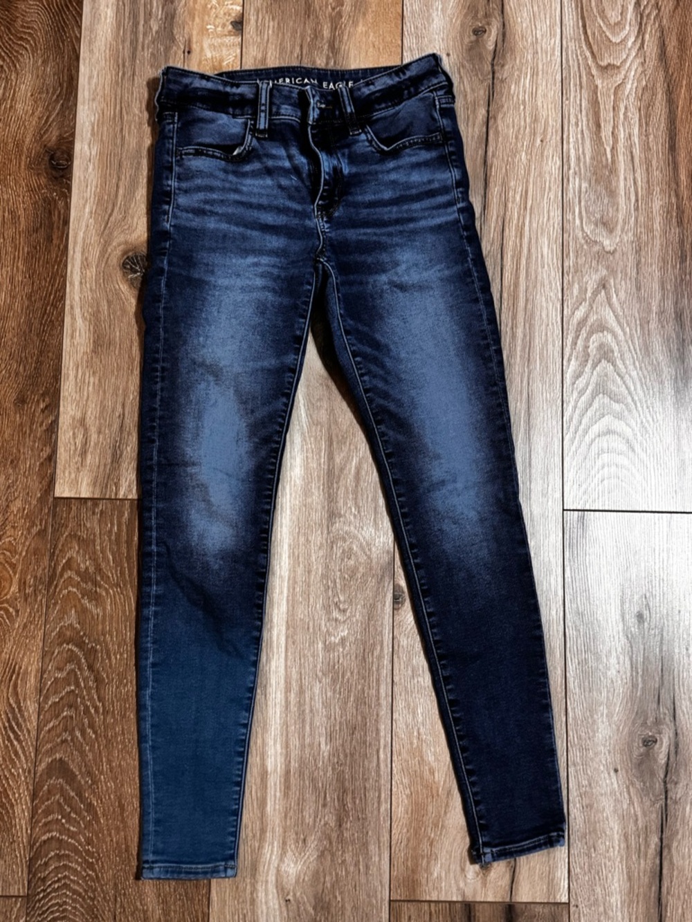 American Eagle Outfitters Dark Blue Skinny Jeans